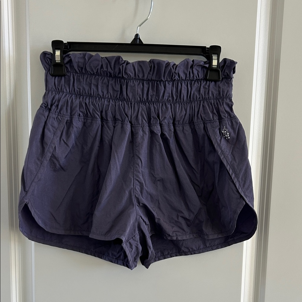 FP Movement by Free People High Waist Purple Shorts